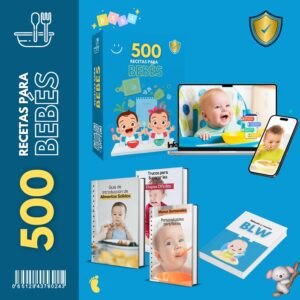 Aprende 500 Recetas Para Bebés Más Bonos