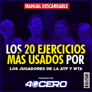 Aprende Los 20 Ejercicios Más Usados Por Jugadores De La ATP y WTA